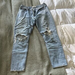 Agolde Distressed Jaimie Denim